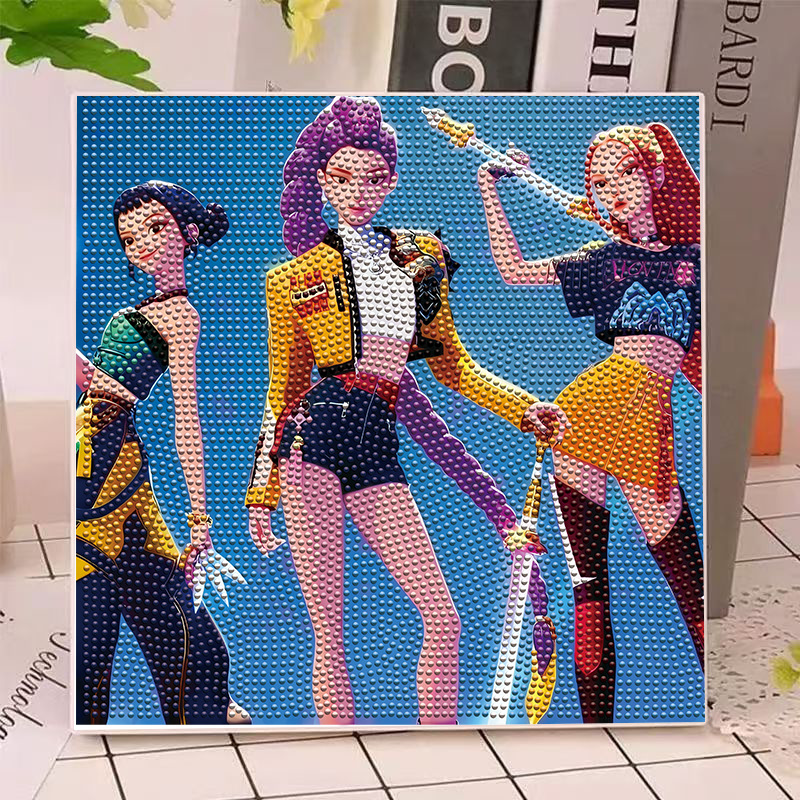 Anime Gilrs Lumi Mila Zoi K-po - Model Kit Toy のレビューと価格