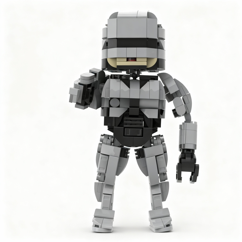 NEW 457PCS MOC Creative Model  - Model Kit Robocop のレビューと価格