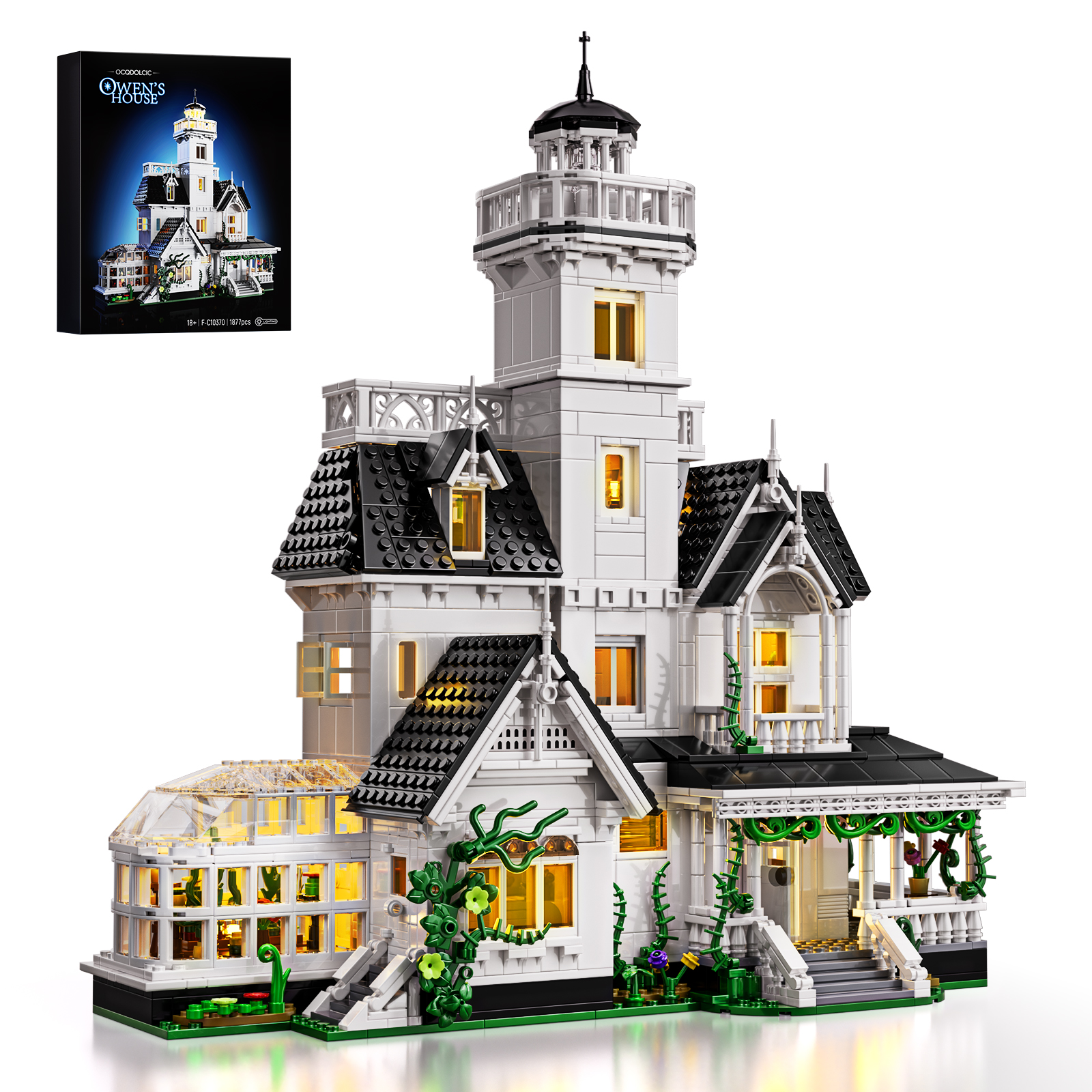 1877 Pcs Magic House Blocks Se - Model Kit Robocop のレビューと価格