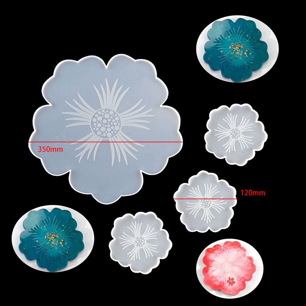 Large Flower Plate Pad Silicon - Resin Kit Cast のレビューと価格