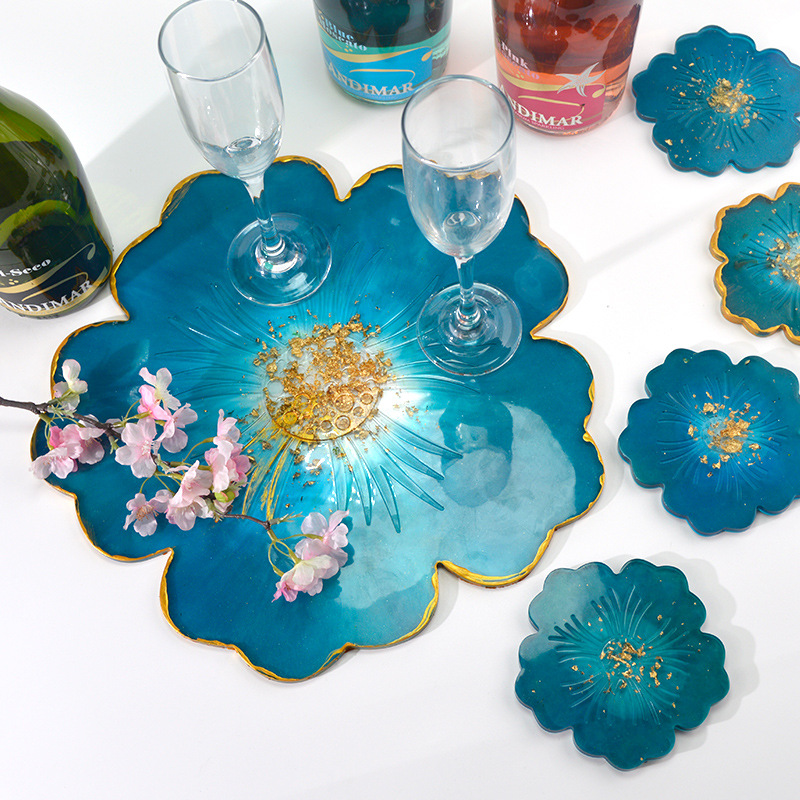 Large Flower Plate Pad Silicon - Resin Kit Cast のレビューと価格
