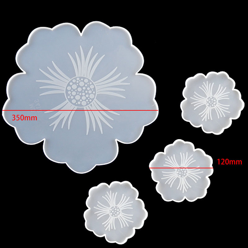 Large Flower Plate Pad Silicon - Resin Kit Cast のレビューと価格