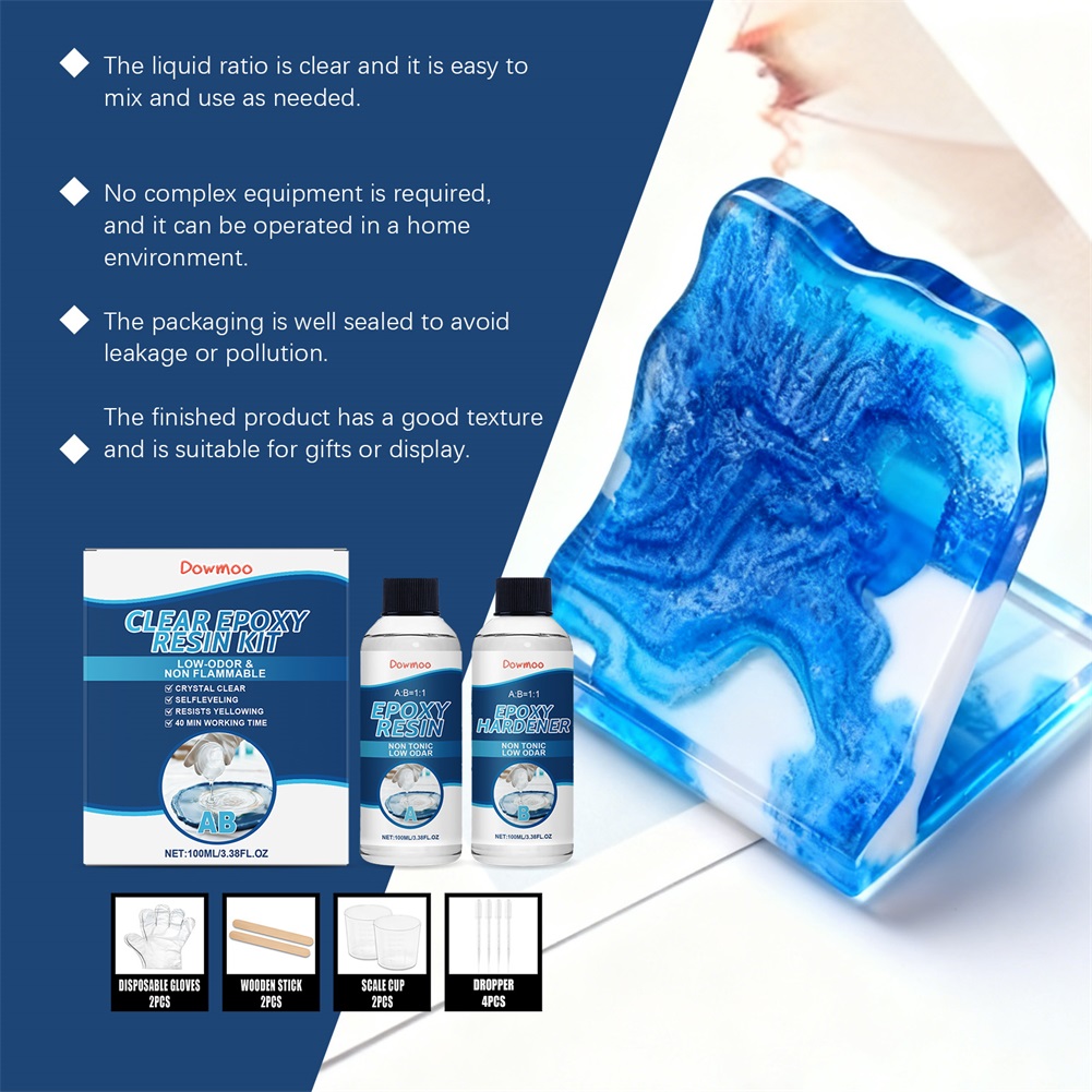 DIY Crystals Clear Epoxys Resi - Resin Kit Cast のレビューと価格