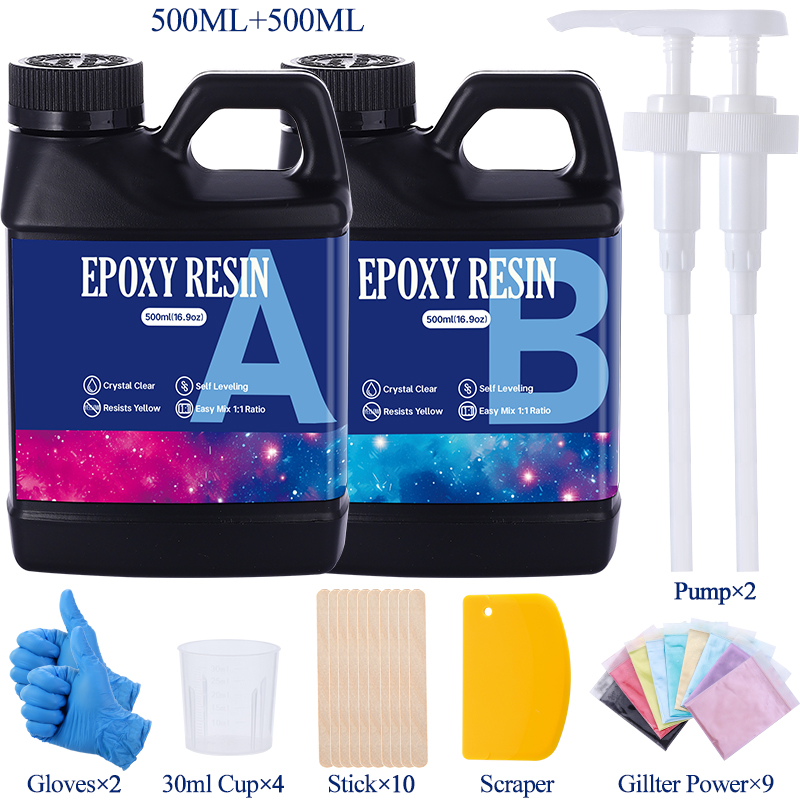 Fast Curing 1:1 Crystal Clear  - Resin Kit Cast のレビューと価格
