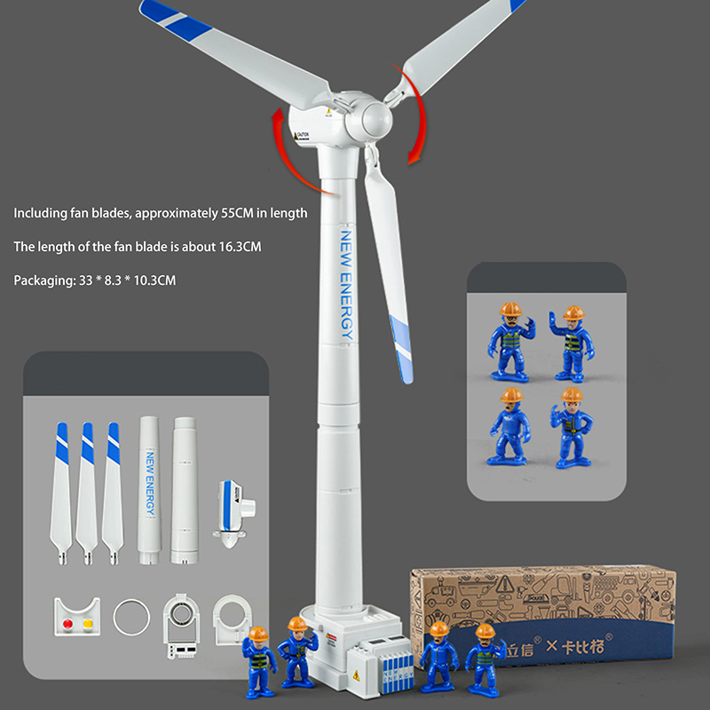 Kids' Wind Turbine Model Simul - Model Kit Toy のレビューと価格