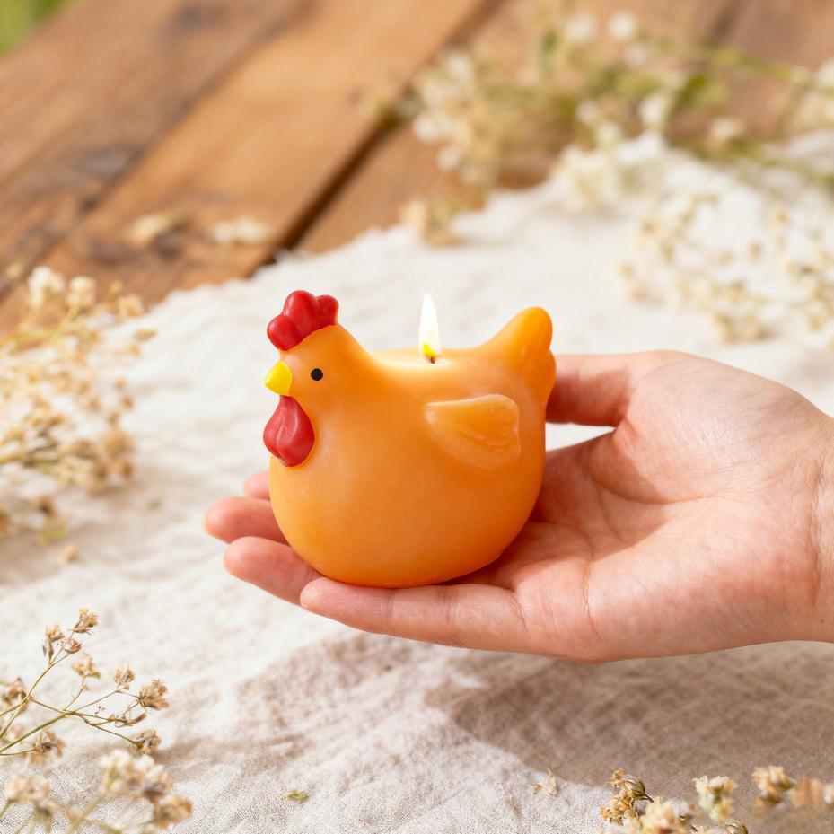 3D Chicken Candle Silicone Mol - Model Kit Cement のレビューと価格