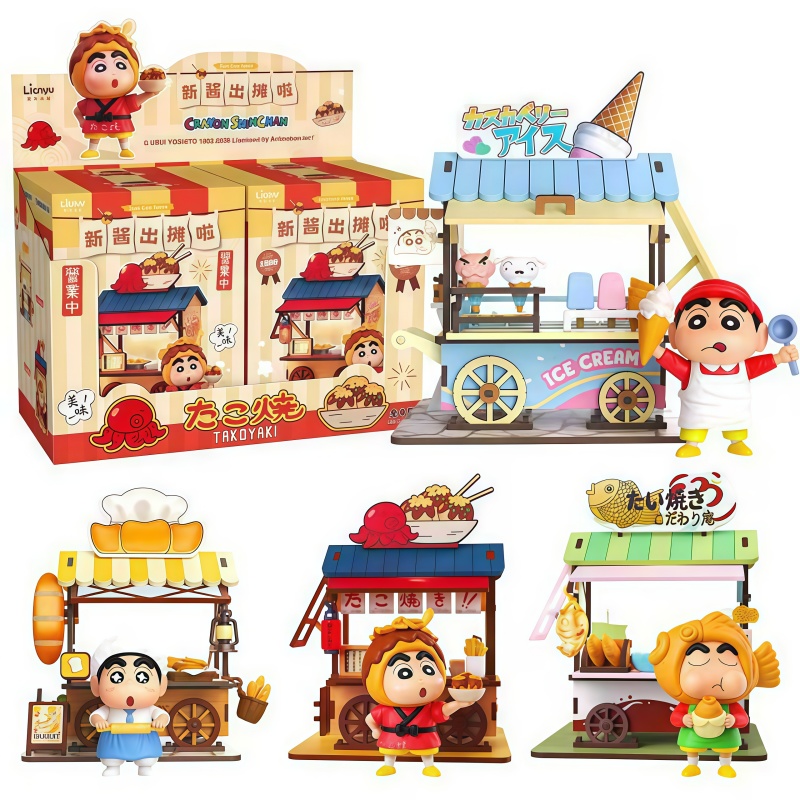 Crayon Shin-chan Food Cart Bli - Model Kit Kshatriya のレビューと価格