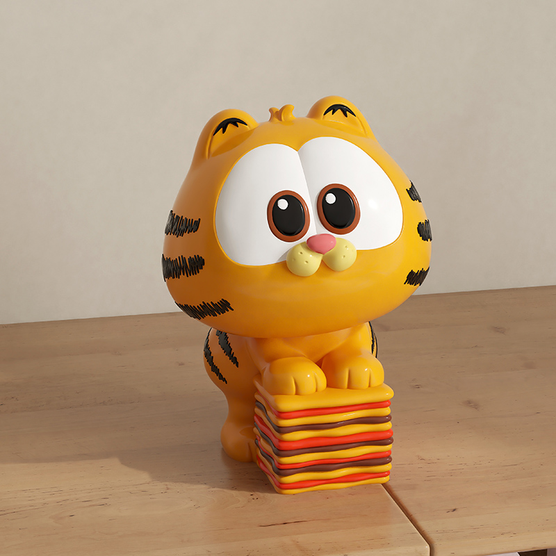 7Cm Pvc Garfield Anime Periphe - Model Kit Toy のレビューと価格